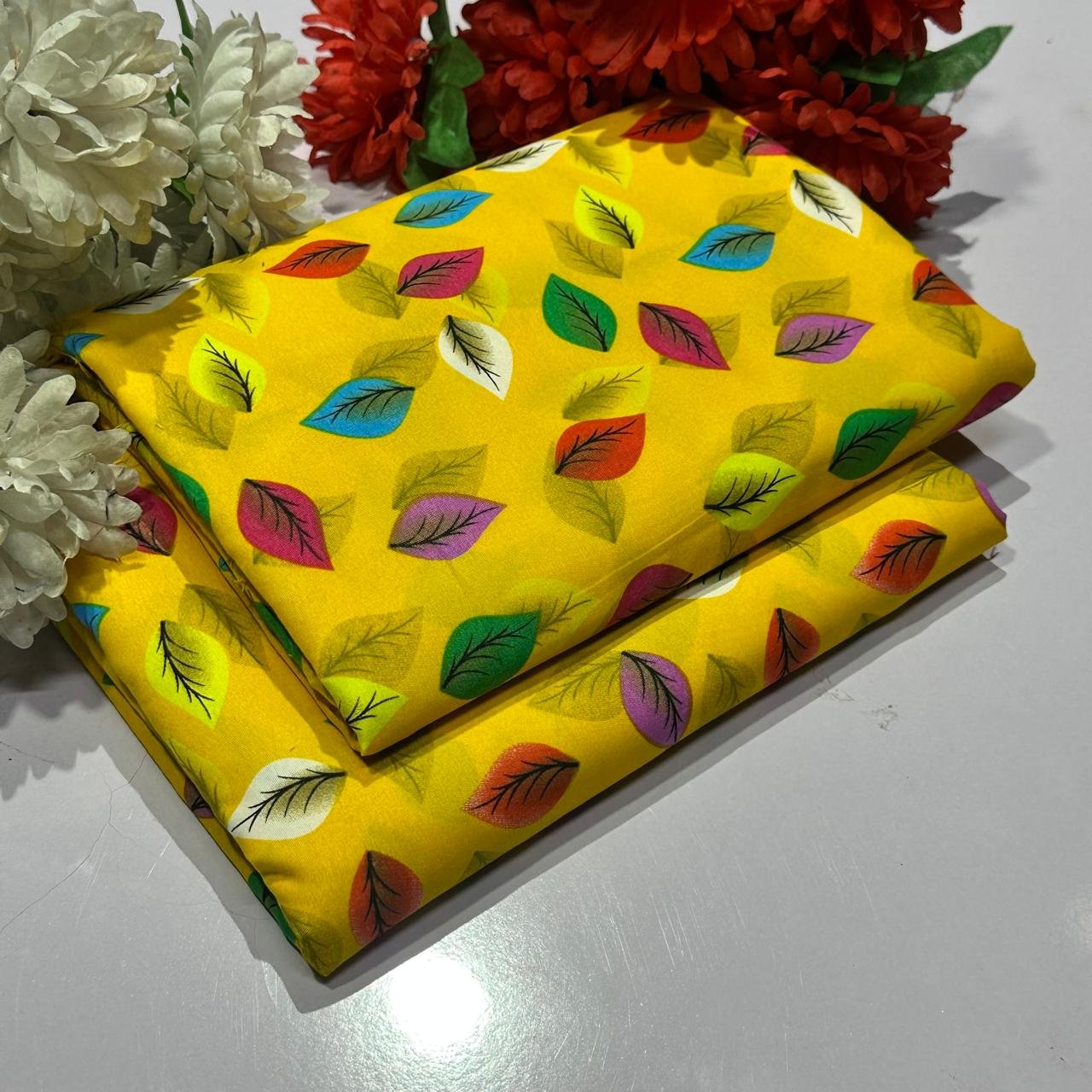 Micro Polo Cotton - 2 Pcs Ladies Suit - D03